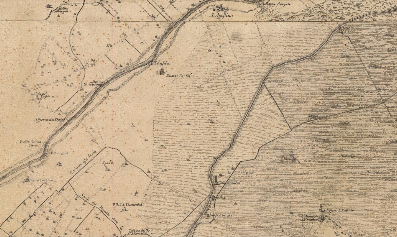 Da Galliera a Sant'Agostino, Andrea Chiesa, Giuseppe Benedetti, 1740